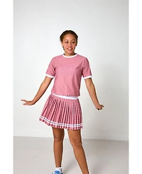 Courtside Kids Girls' 2-16 Pleated Skort