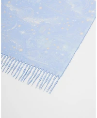 Fable England Women's Zodiac Long Fringed Scarf