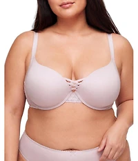 Torrid Plus Metallic Ava Lace Push-Up Plunge Bra