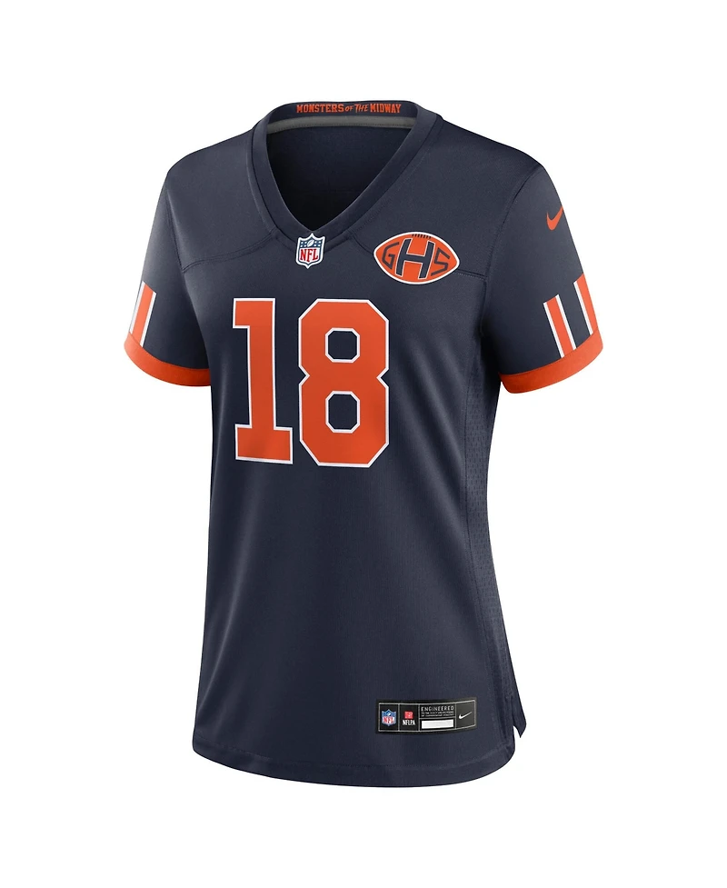 Nike Women's Caleb Williams Navy Chicago Bears 2026 Rivalries Collection Game Jersey