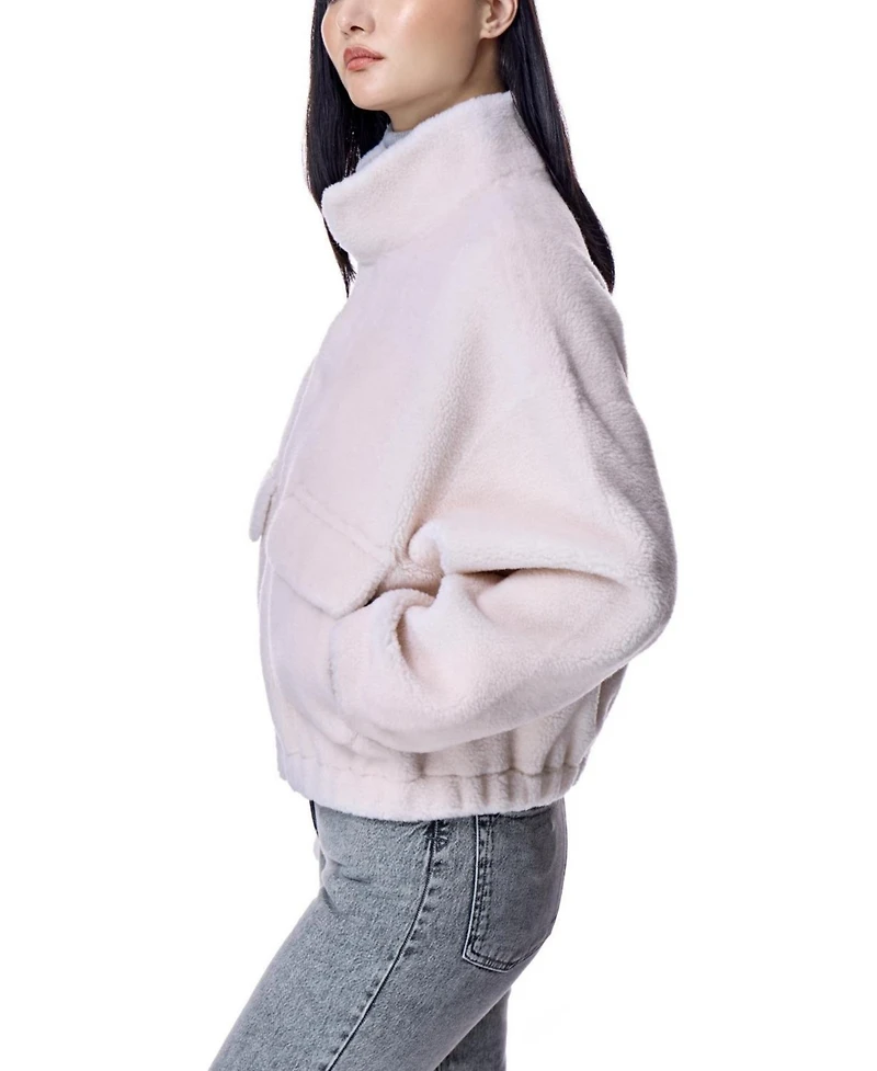 Julia & Stella By Maximilian Women's Cropped Lambswool