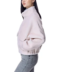 Julia & Stella By Maximilian Women's Cropped Lambswool