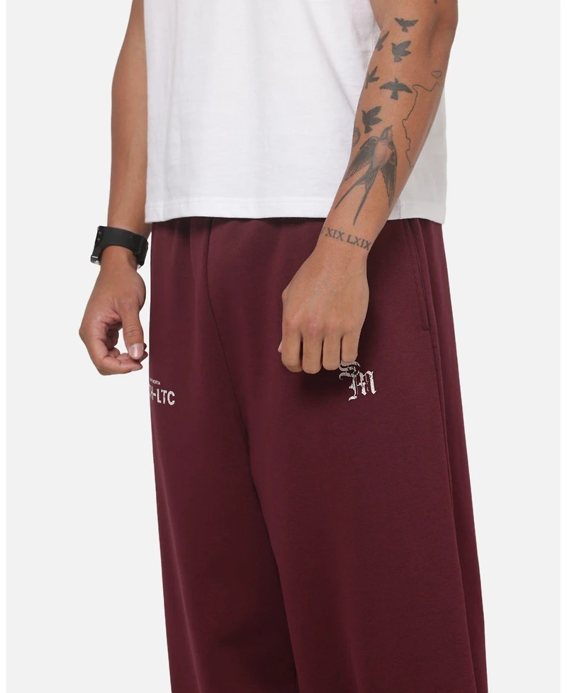 Saint Morta Men's Athltc S4 Oversized-Fit Wide-Leg Sweatpants