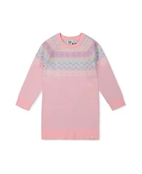Deux par Deux Toddler Girls' 2T-5T Apres-Ski Fair Isle Knit Dress