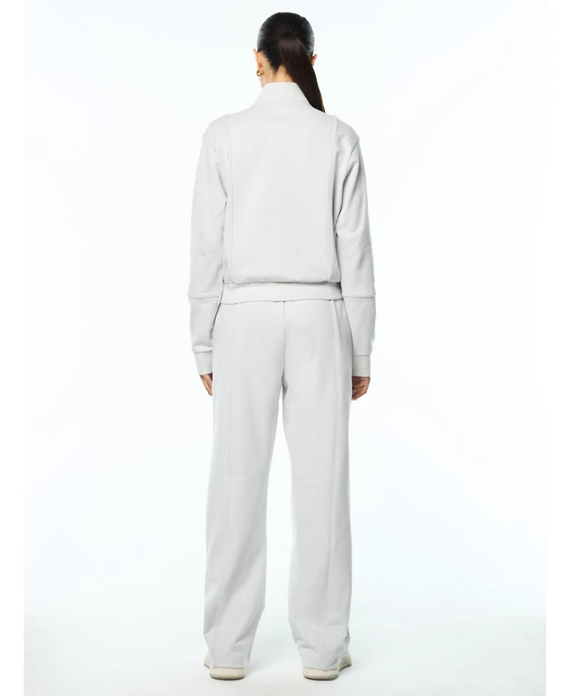Sergio Tacchini Women's Lineo Mock-Neck Premium-French-Terry Track Jacket