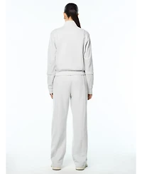 Sergio Tacchini Women's Lineo Mock-Neck Premium-French-Terry Track Jacket