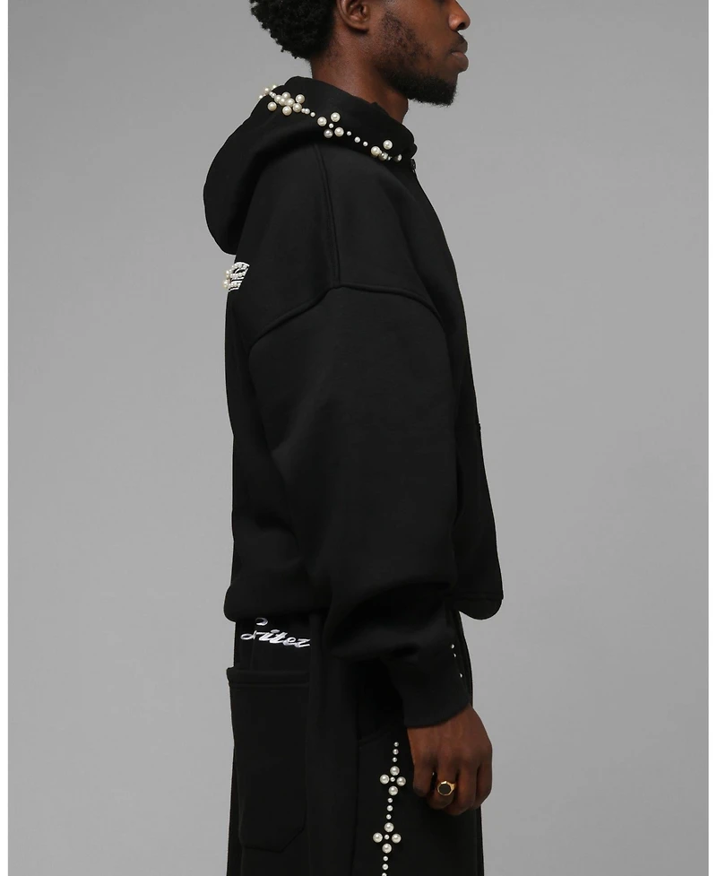 Loiter Men's Oversized Graphic Full-Zip Hoodie