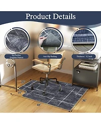 Danrong Heavy Duty Office Chair Mat For Hardwood Floors And Tile Floor Protector