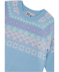 Deux par Deux Little and Big Girl (6-12 ) Knit Dress