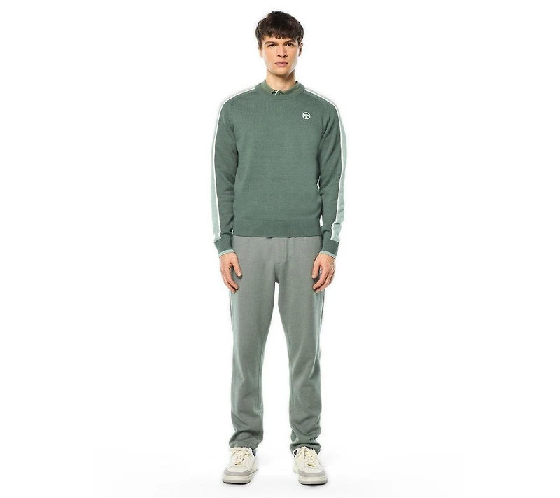 Sergio Tacchini Men's Fico Regular Fit Crewneck Long-Sleeve Sweater