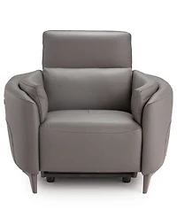 Nicoletti Home Placido Leather Power Motion Recliner, Macy's Exclusive