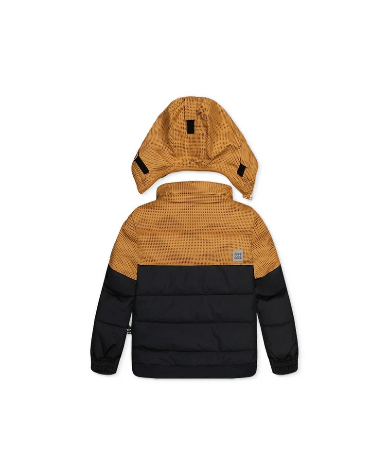 Deux par Deux Toddler Boys' 2T-5T Play Hooded Long-Sleeve Jacket and Snow Pants, 2-Piece Set