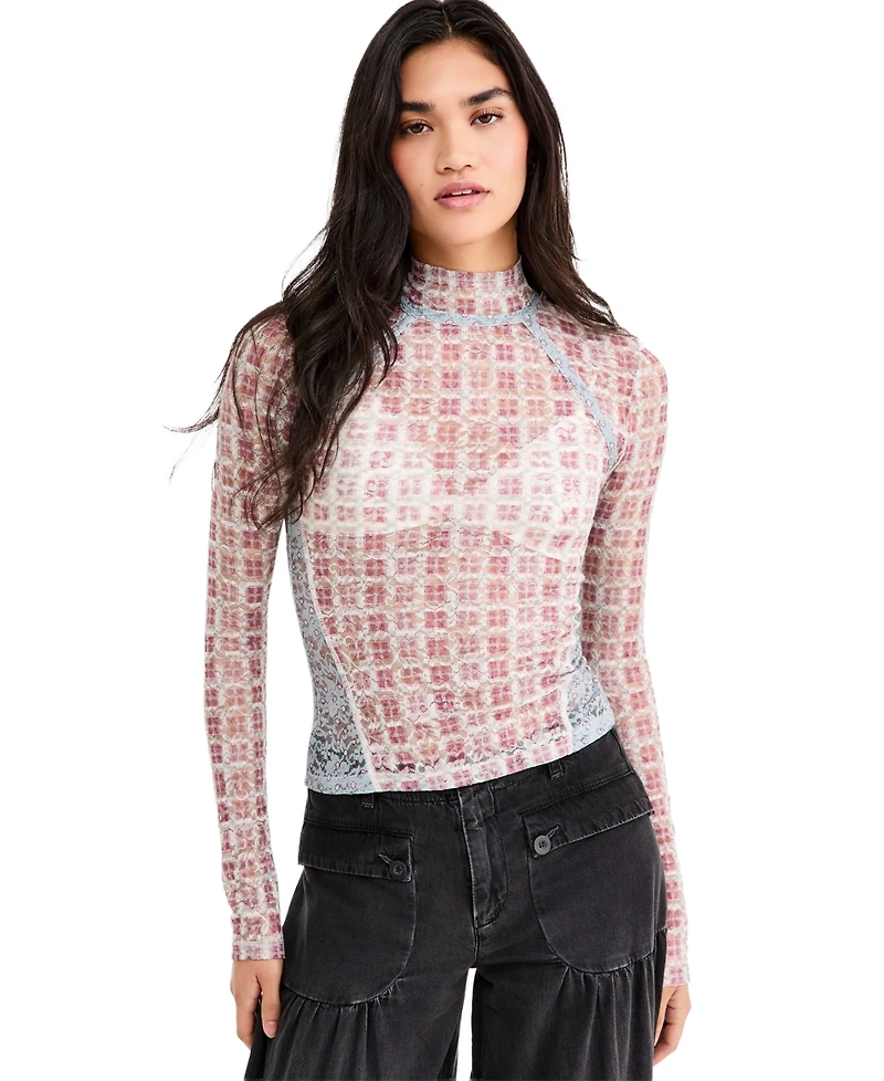 Free People Women's Lyric Long-Sleeve Top