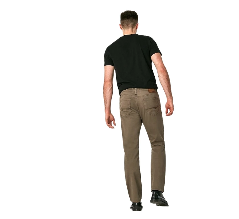 Mavi Jeans Men's Matt Regular Rise Relaxed Leg In Twill Pants