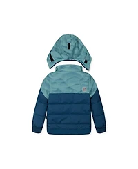 Deux par Toddler Boys' 2T-5T Play Hooded Jacket and Snow Pants, 2-Piece Set