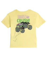 Monster Jam Grave Digger Boys' T-Shirt and French Terry Shorts Set