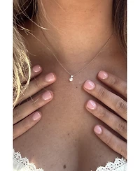 Untamed Petals Sloane Pearl and Crystal Necklace