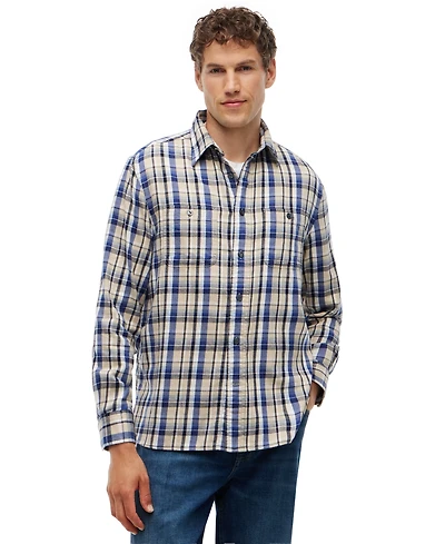 Tommy Hilfiger Men's Pocket Flannel Check Shirt
