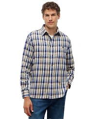 Tommy Hilfiger Men's Pocket Flannel Check Shirt