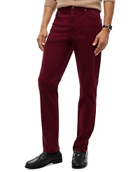 Tommy Hilfiger Men's Denton Slim-Straight Five-Pocket Stretch Essential Twill Pants