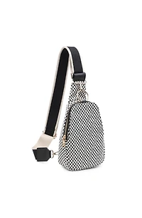 Moda Luxe Regina - Checkered Sling Backpack
