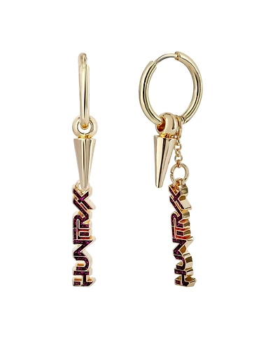 KPop Demon Hunters Huntrix Hoop Earrings Official License, KPop Gifts