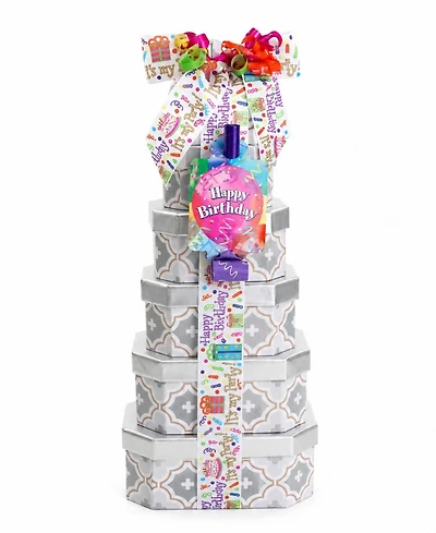 Beyond the Bow Gifts Birthday Celebrations Gift Tower, 8-Pieces