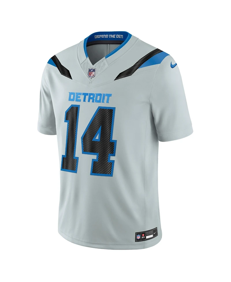 Nike Men's Amon-Ra St. Brown Silver Detroit Lions 2026 Rivalries Collection Vapor F.u.s.e Stitched Limited Jersey