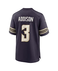 Nike Men's Jordan Addison Purple Minnesota Vikings 2026 Rivalries Collection Game Jersey