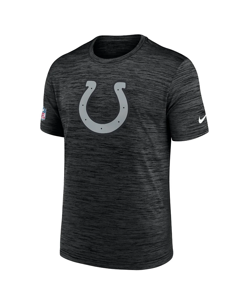 Nike Men's Black Indianapolis Colts 2026 Rivalries Collection Sideline Velosity T-Shirt
