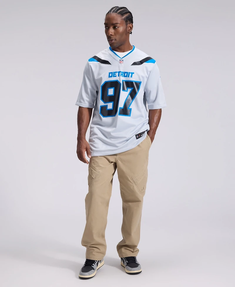 Nike Men's Aidan Hutchinson Silver Detroit Lions 2026 Rivalries Collection Game Jersey