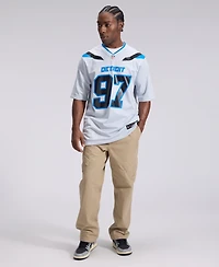 Nike Men's Aidan Hutchinson Silver Detroit Lions 2026 Rivalries Collection Game Jersey