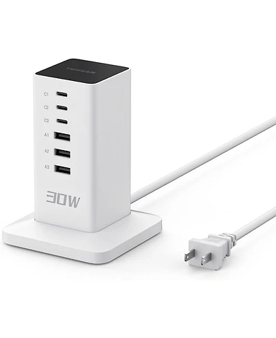 Tessan Magic Multiple-Port Usb-c Charging Station for Compatible Devices