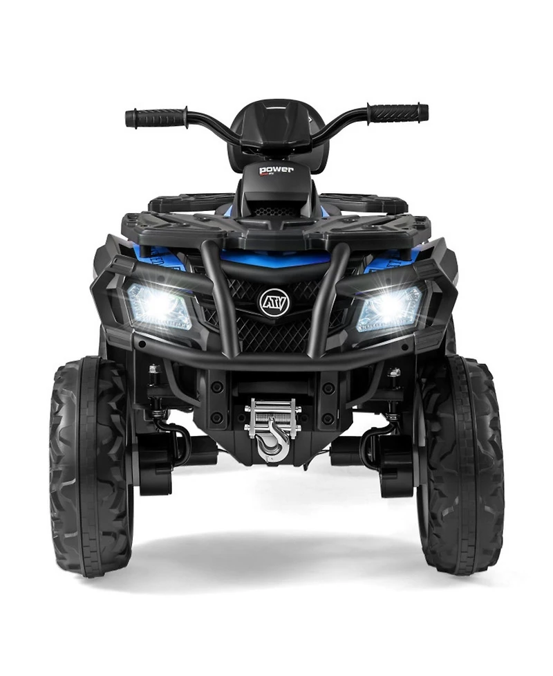 Hongge 24V 2-Seater Kids Ride-On Atv with Four Motors and Led Lights, Ages 3-8