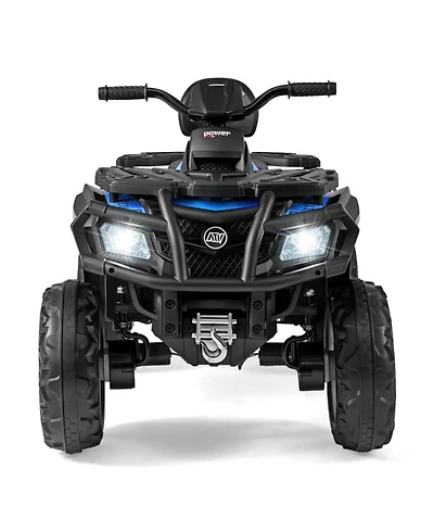 Hongge 24V 2-Seater Kids Ride-On Atv with Four Motors and Led Lights, Ages 3-8
