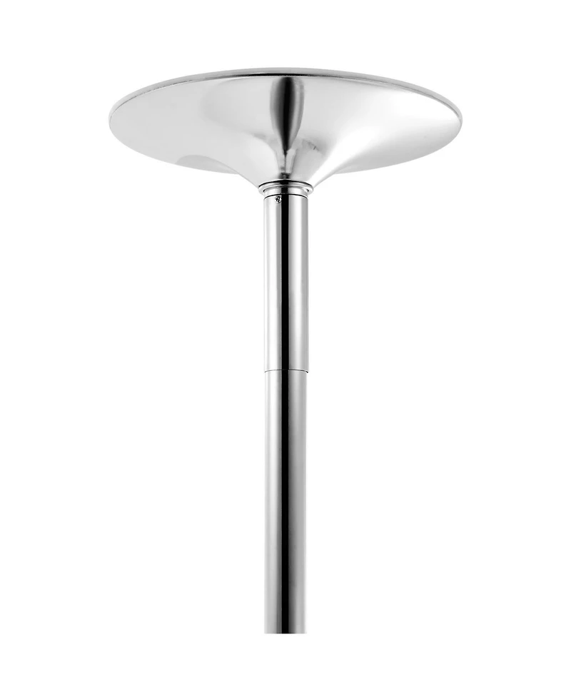 Hongge Professional Spinning and Static Dance Pole 45 mm Stainless Steel Adjustable 88 to 108 in for Home and Studio