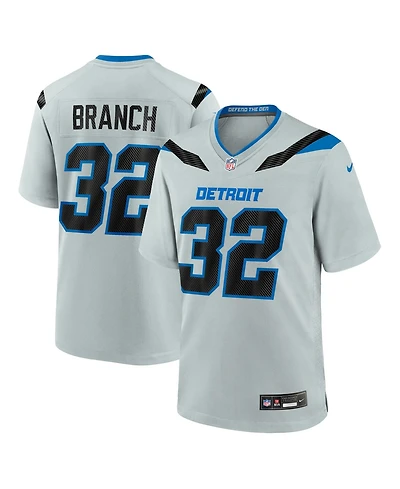 Nike Men's Brian Branch Silver Detroit Lions 2026 Rivalries Collection Game Jersey