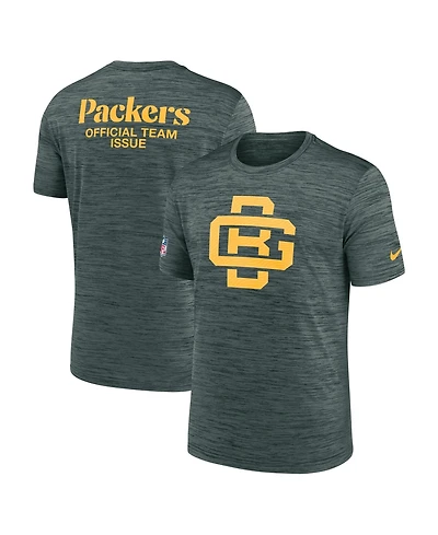 Nike Men's Green Bay Packers 2026 Rivalries Collection Sideline Velosity T-Shirt