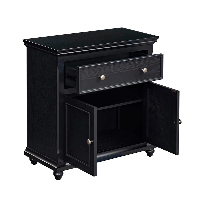 Augusta Home Carl Two Door One Drawer Cabinet