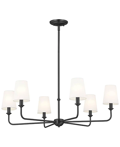 Kichler Pallas 32 1/4" Wide 6-Light Chandelier
