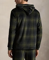 Polo Ralph Lauren Men's Velour Long-Sleeve Hooded Pajama Hoodie