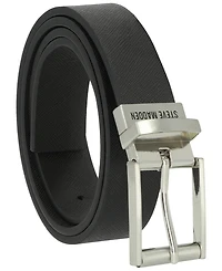 Steve Madden Reversible Roller Buckle Belt