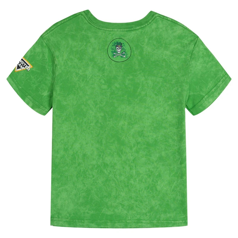 Monster Jam Girls' 4-16 Grave Digger Holiday Jersey T-Shirt