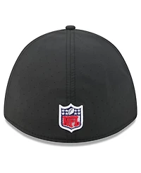 New Era Men's Black Las Vegas Raiders 2026 Nfl Cruical Catch 39THIRTY M-Crown Stretch Hat