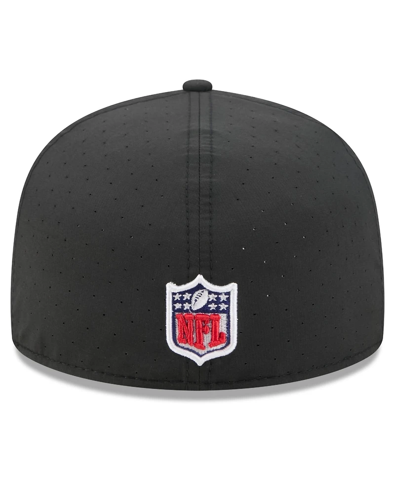 New Era Men's Black Houston Texans 2026 Nfl Cruical Catch 59FIFTY Fitted Hat