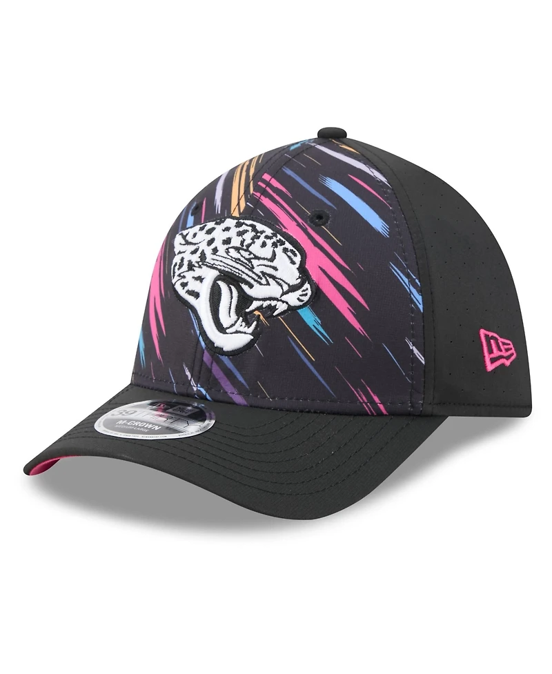 New Era Men's Black Jacksonville Jaguars 2026 Nfl Cruical Catch 39THIRTY M-Crown Stretch Hat