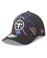 New Era Men's Black Tennessee Titans 2026 Nfl Cruical Catch 39THIRTY M-Crown Stretch Hat