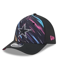 New Era Men's Black Dallas Cowboys 2026 Nfl Cruical Catch 39THIRTY M-Crown Stretch Hat