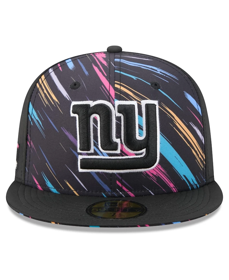 New Era Men's Black York Giants 2026 Nfl Cruical Catch 59FIFTY Fitted Hat