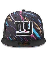 New Era Men's Black York Giants 2026 Nfl Cruical Catch 59FIFTY Fitted Hat
